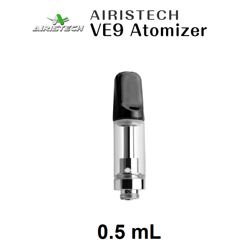 airistech ve9 slim empty refillable cartridge tank for thc & cbd oils airistech ve9 slim empty refillable cartridge tank for thc & cbd oils