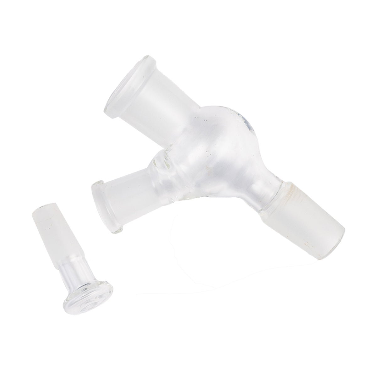 14mm female to 14mm male pass through glass adapter 14mm female to 14mm male pass through glass adapter