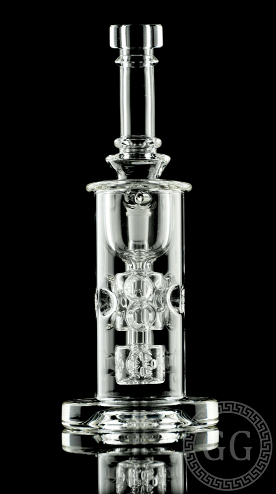 greek glass: 8.5″ clear sft incycler greek glass: 8.5″ clear sft incycler