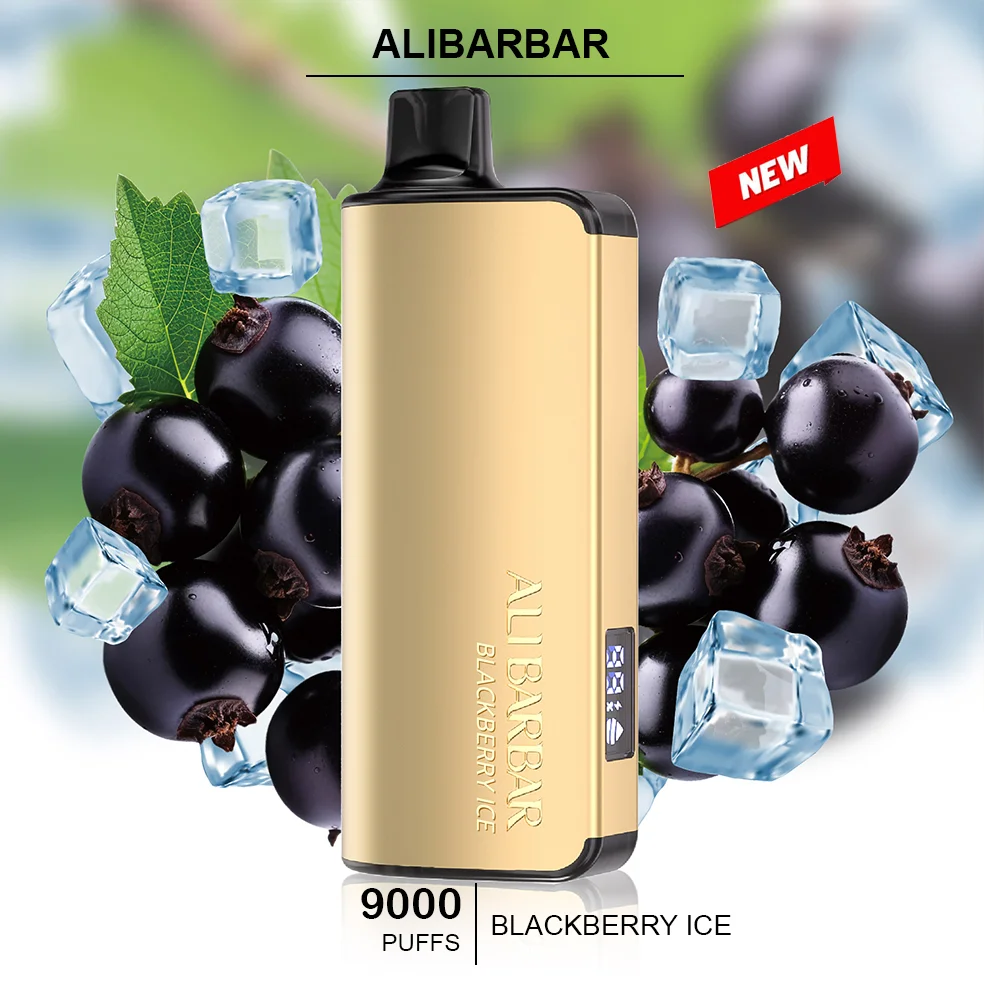 alibarbar ingot – blackberry ice – 9000 puffs
