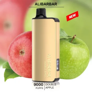 alibarbar ingot – double apple – 9000 puffs