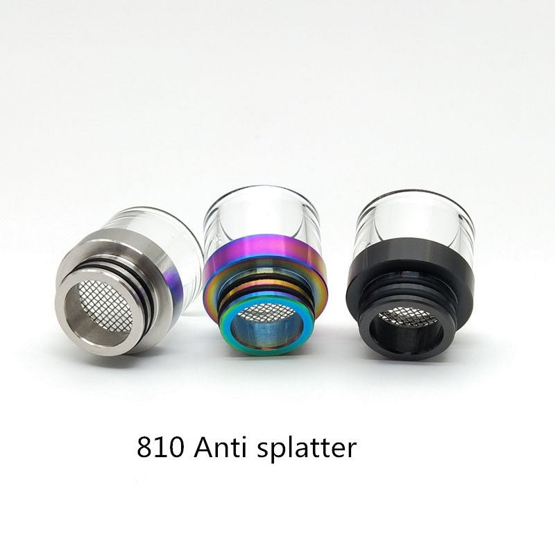 as852 anti splatter 810 drip tip mouthpiece 1pc pack as852 anti splatter 810 drip tip mouthpiece 1pc pack