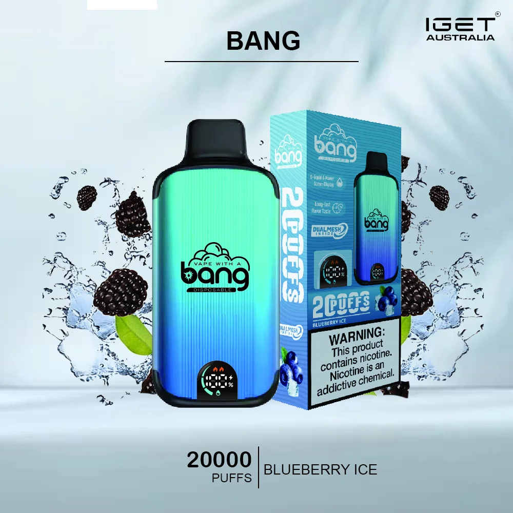 bang – blueberry ice – 20000 puffs
