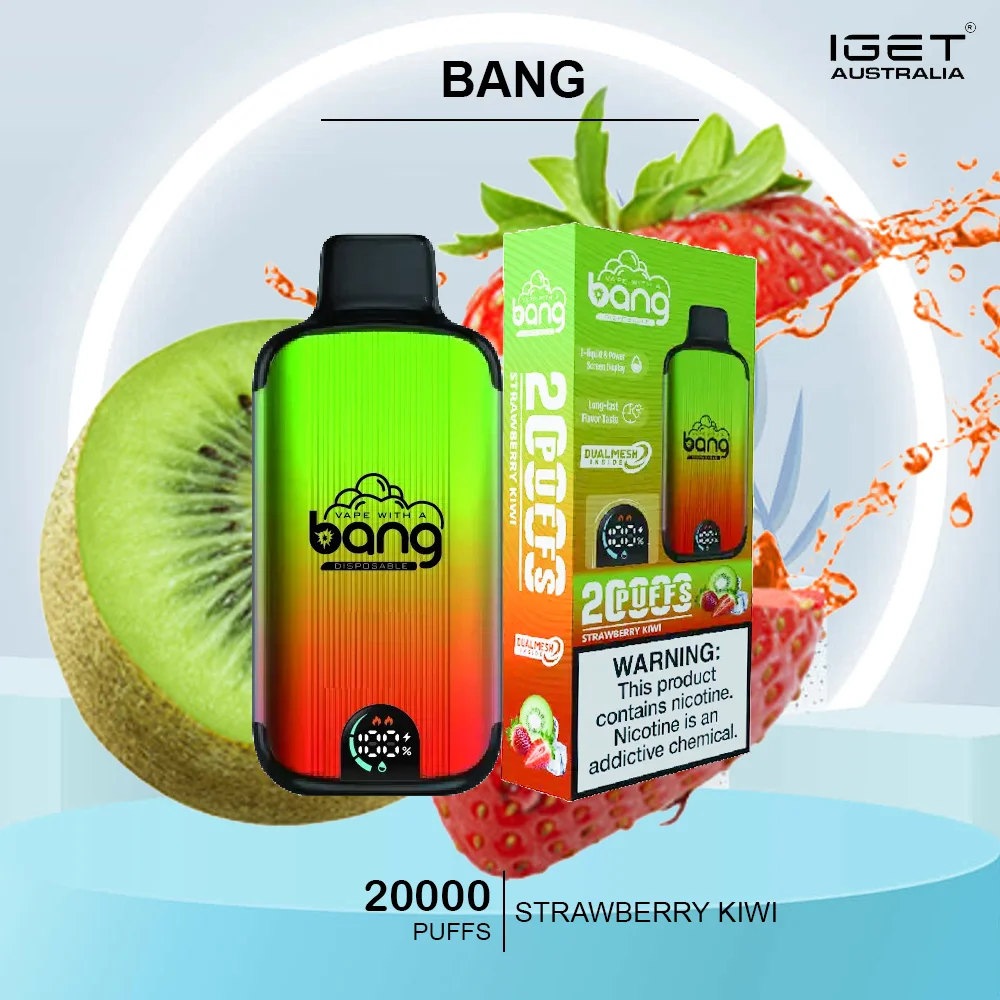 bang – strawberry kiwi 20000 puffs