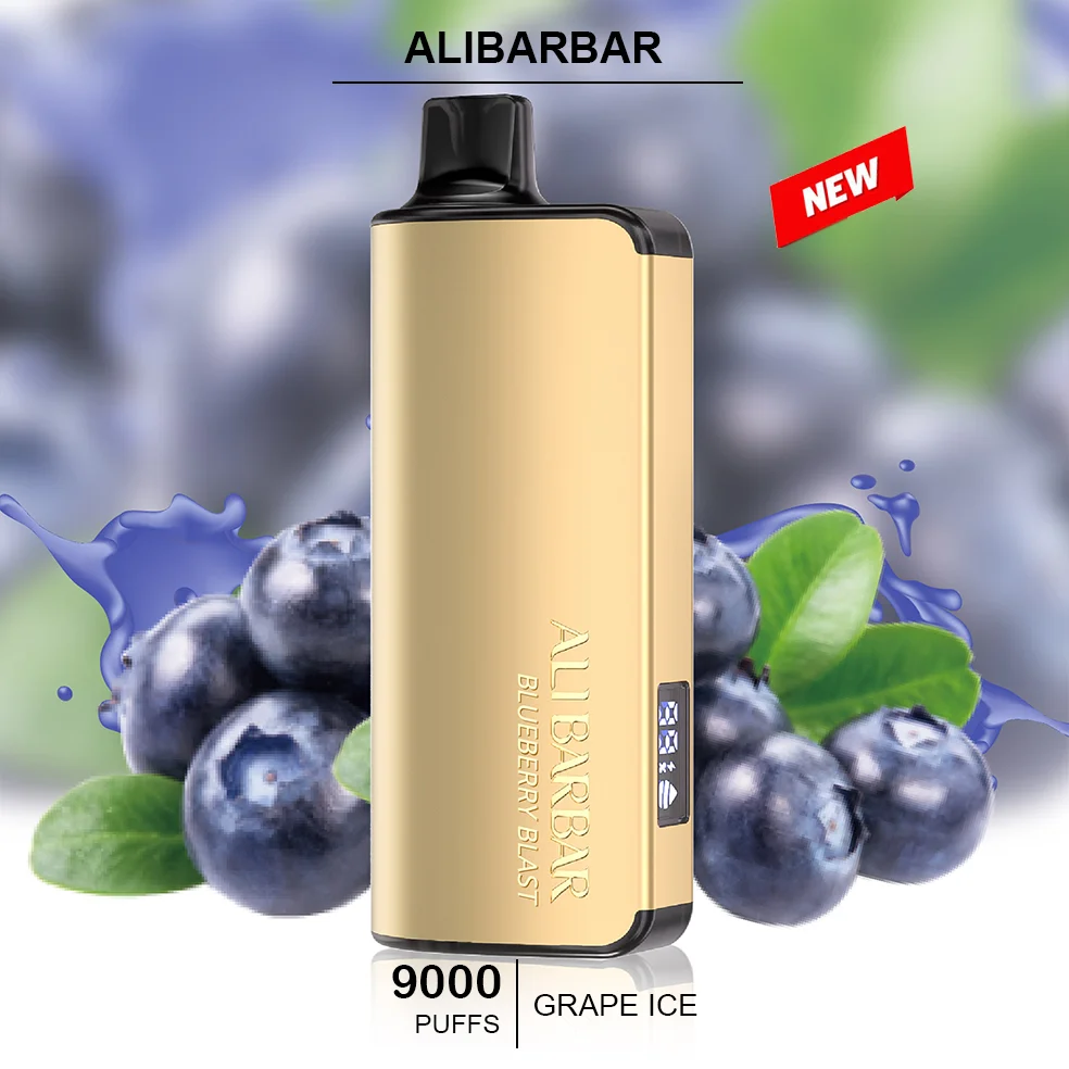 alibarbar ingot – blueberry blast – 9000 puffs