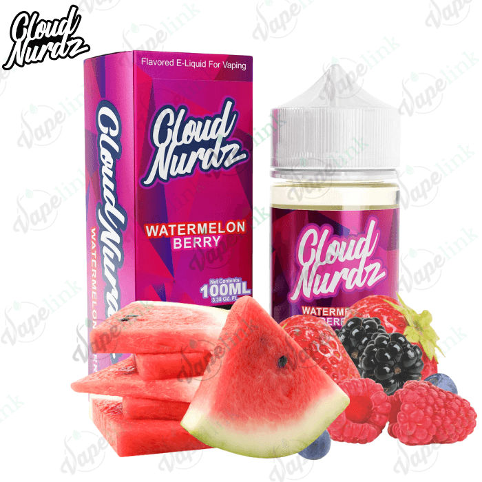 cloud nurdz watermelon berry 100ml usa cloud nurdz watermelon berry 100ml usa