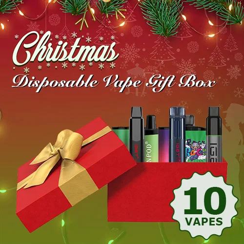 Home 10x disposable vape christmas gift box