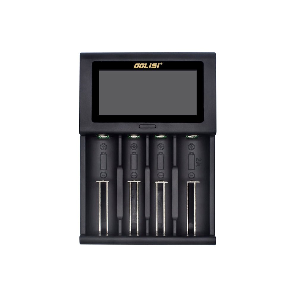 golisi i4 smart usb charger with lcd screen (4 bay) golisi i4 smart usb charger with lcd screen (4 bay)