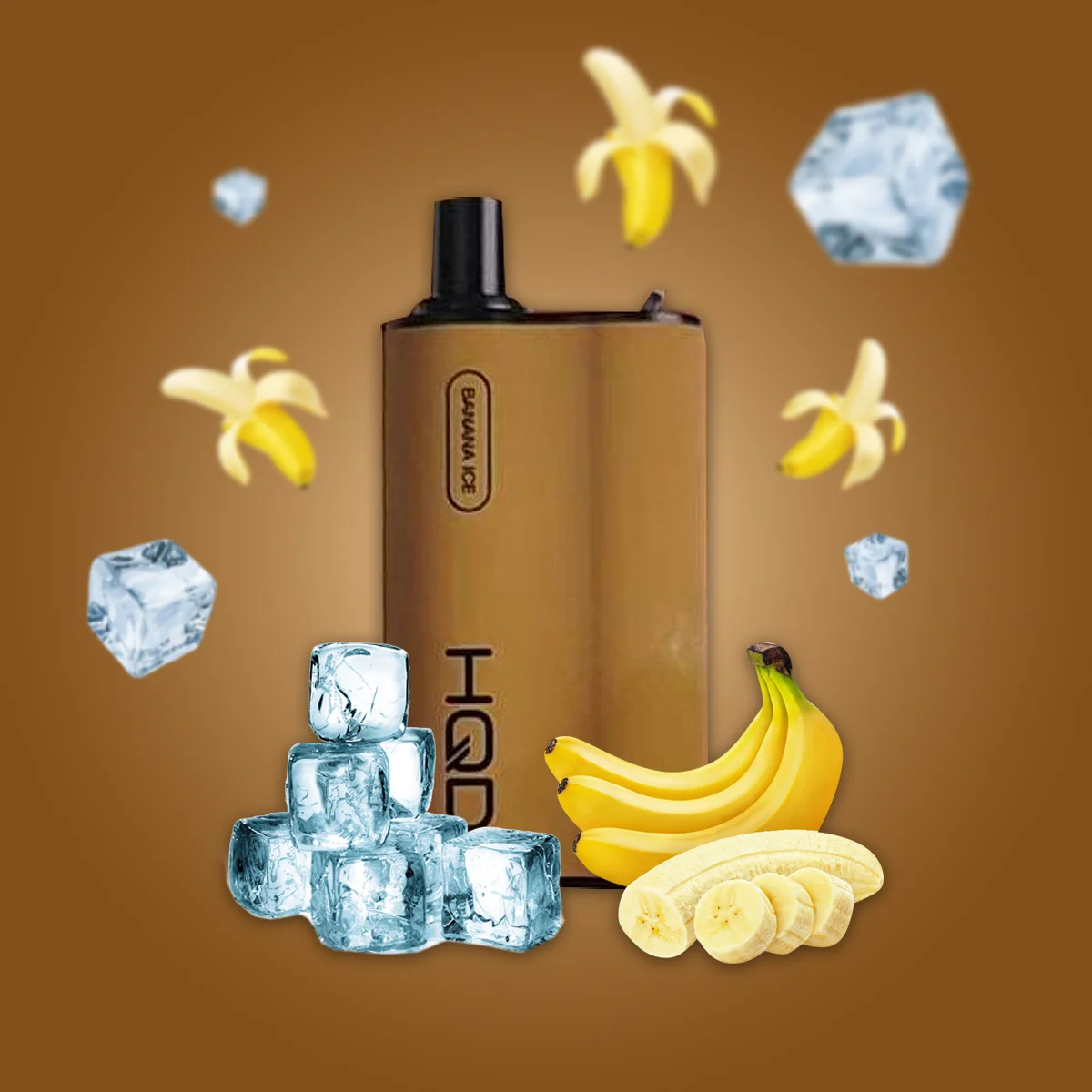hqd box banana ice – 4000 puffs
