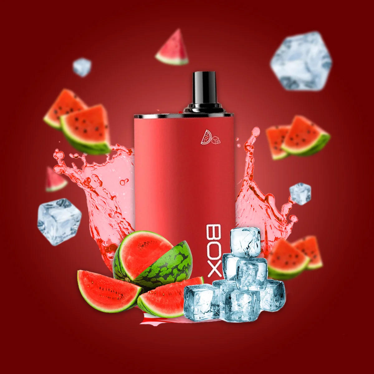 hqd box lush ice – 4000 puffs