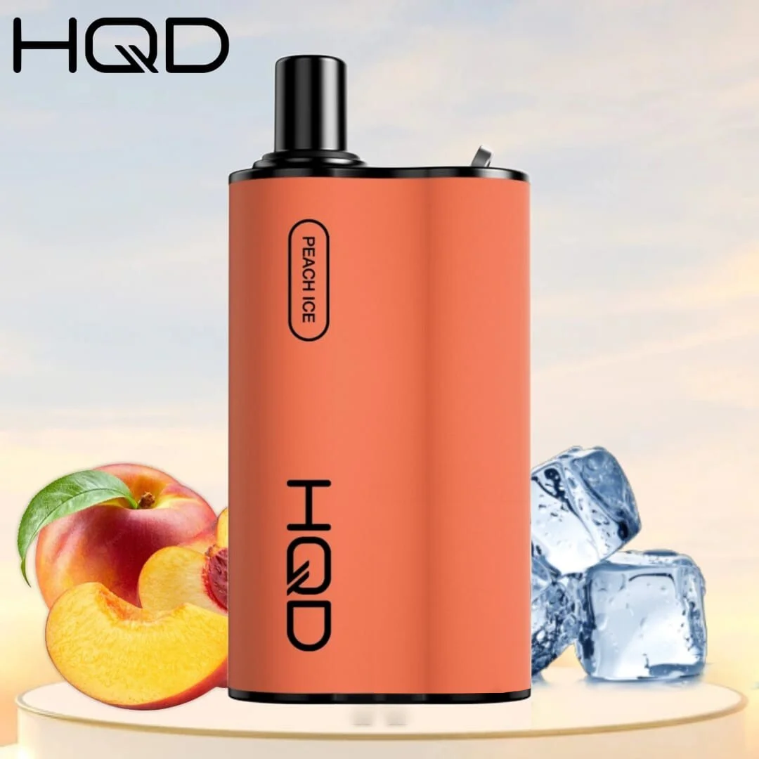 hqd box peach ice – 4000 puffs