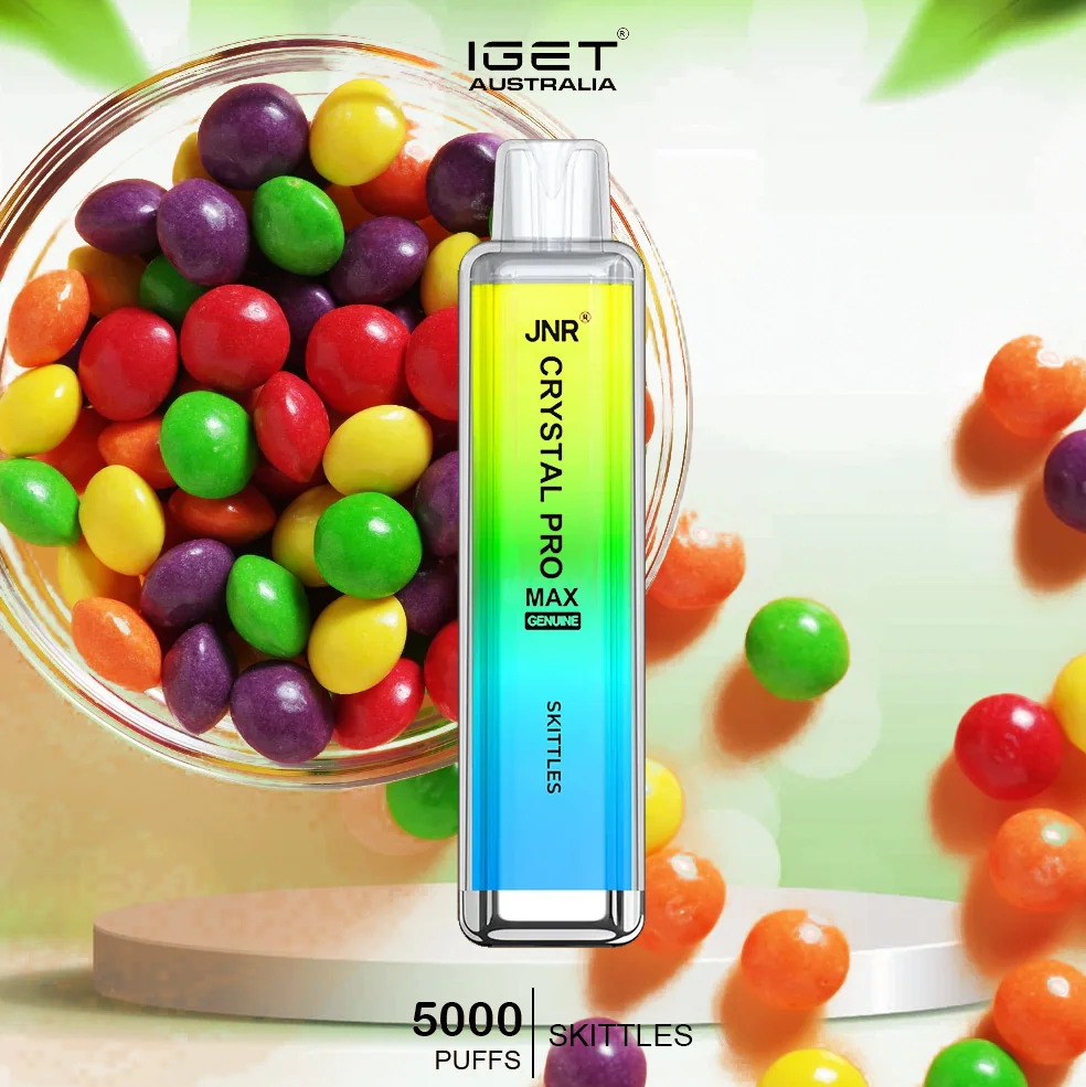 jnr crystal pro max – skittles 5000 puffs