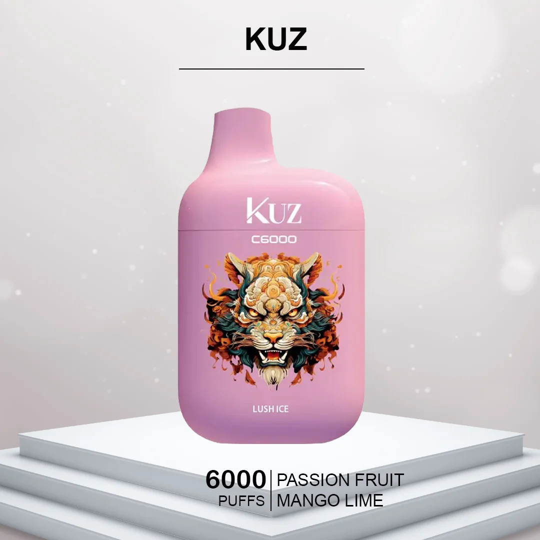 kuz lush ice – 6000 puffs