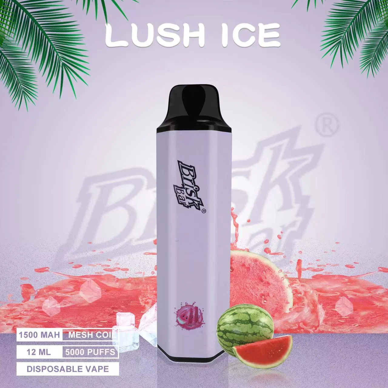 brisk bar lush ice – 5000 puffs