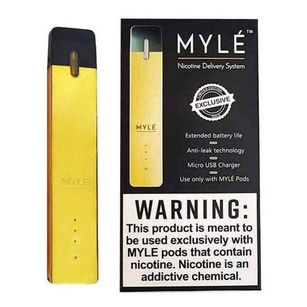 myle all in one pod starter kit 240mah + bonus 4 pack empty refillable cartdridges myle all in one pod starter kit 240mah + bonus 4 pack empty refillable cartdridges