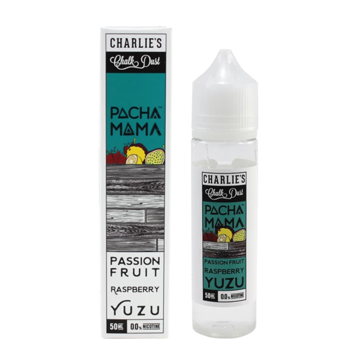 charlie's chalk dust | pacha mama | passion fruit raspberry yuzu 50ml charlie's chalk dust | pacha mama | passion fruit raspberry yuzu 50ml