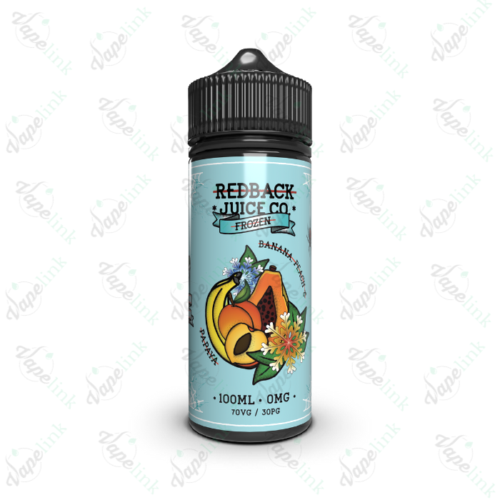 redback juice co. | frozen | banana, peach & papaya 100ml redback juice co. | frozen | banana, peach & papaya 100ml