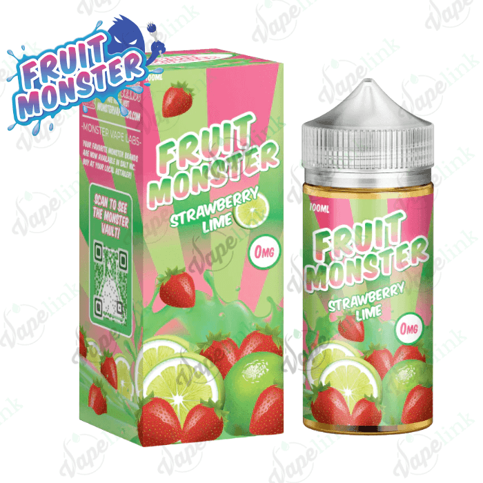 monster vape labs | fruit monster | strawberry lime 100ml monster vape labs | fruit monster | strawberry lime 100ml