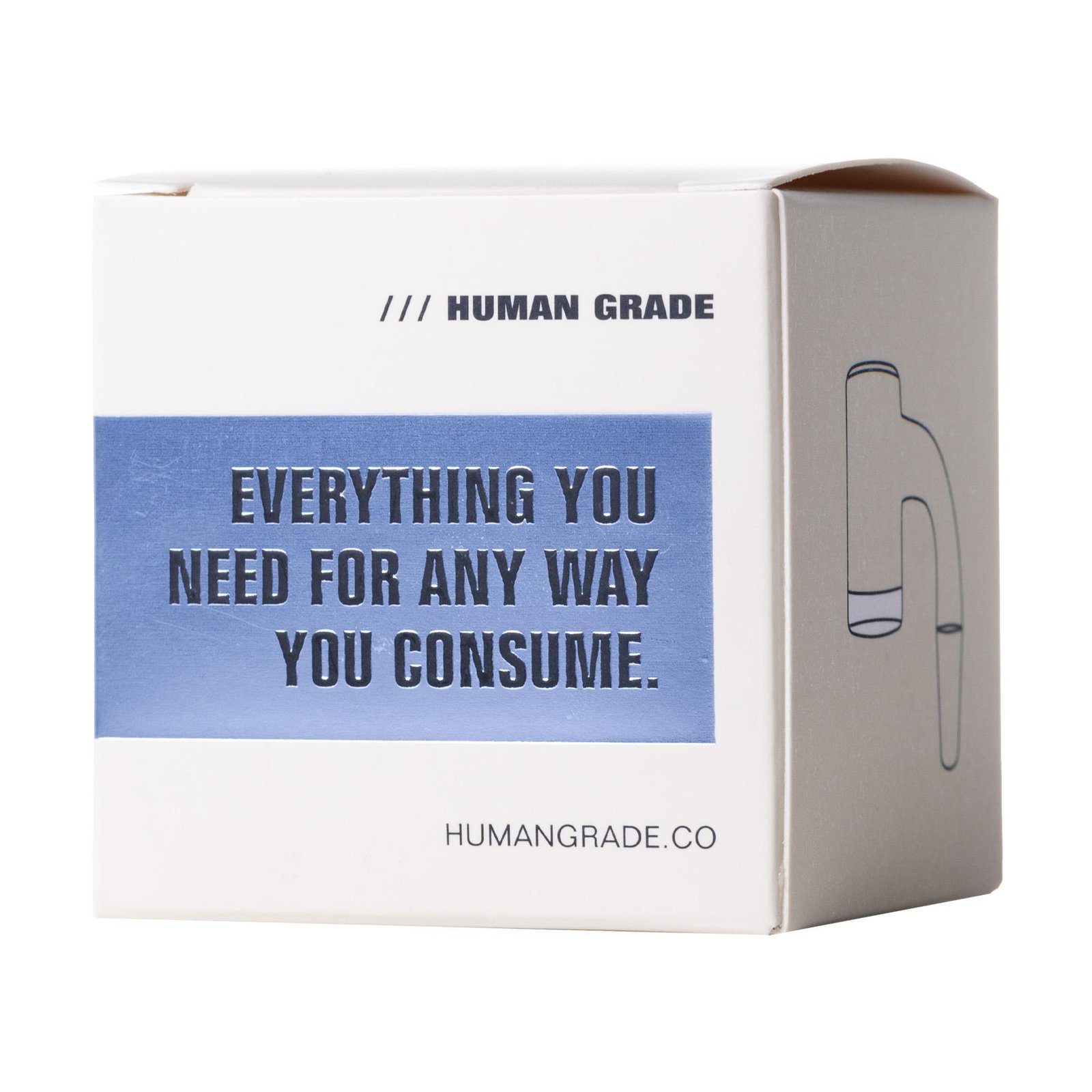 human grade: full weld gavel bottom banger human grade: full weld gavel bottom banger