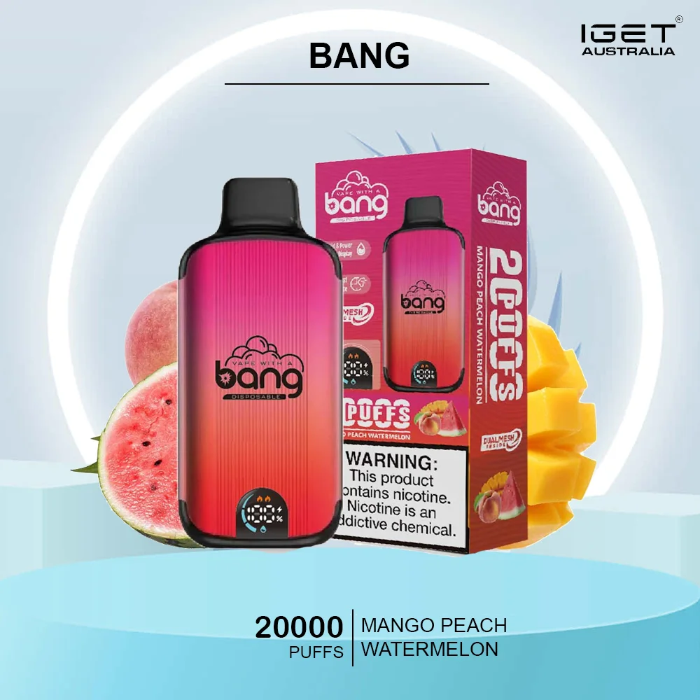 bang – mango peach watermelon – 20000 puffs