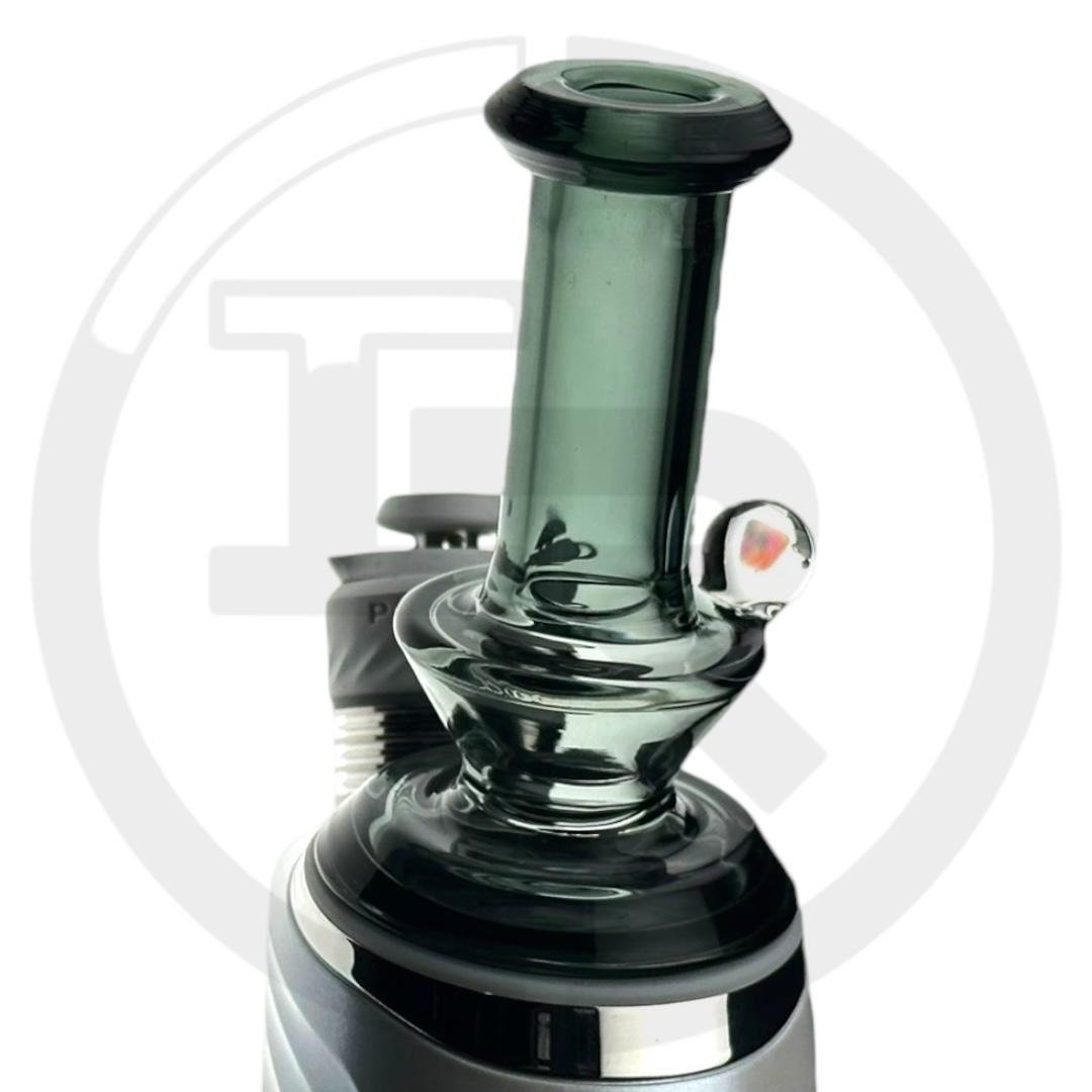 iridescent glass: hourglass dry top puffco peak attachment iridescent glass: hourglass dry top puffco peak attachment