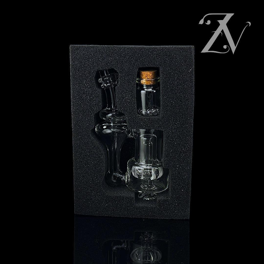 iridescent glass: pivbr pivot mouthpiece and pearl box set iridescent glass: pivbr pivot mouthpiece and pearl box set