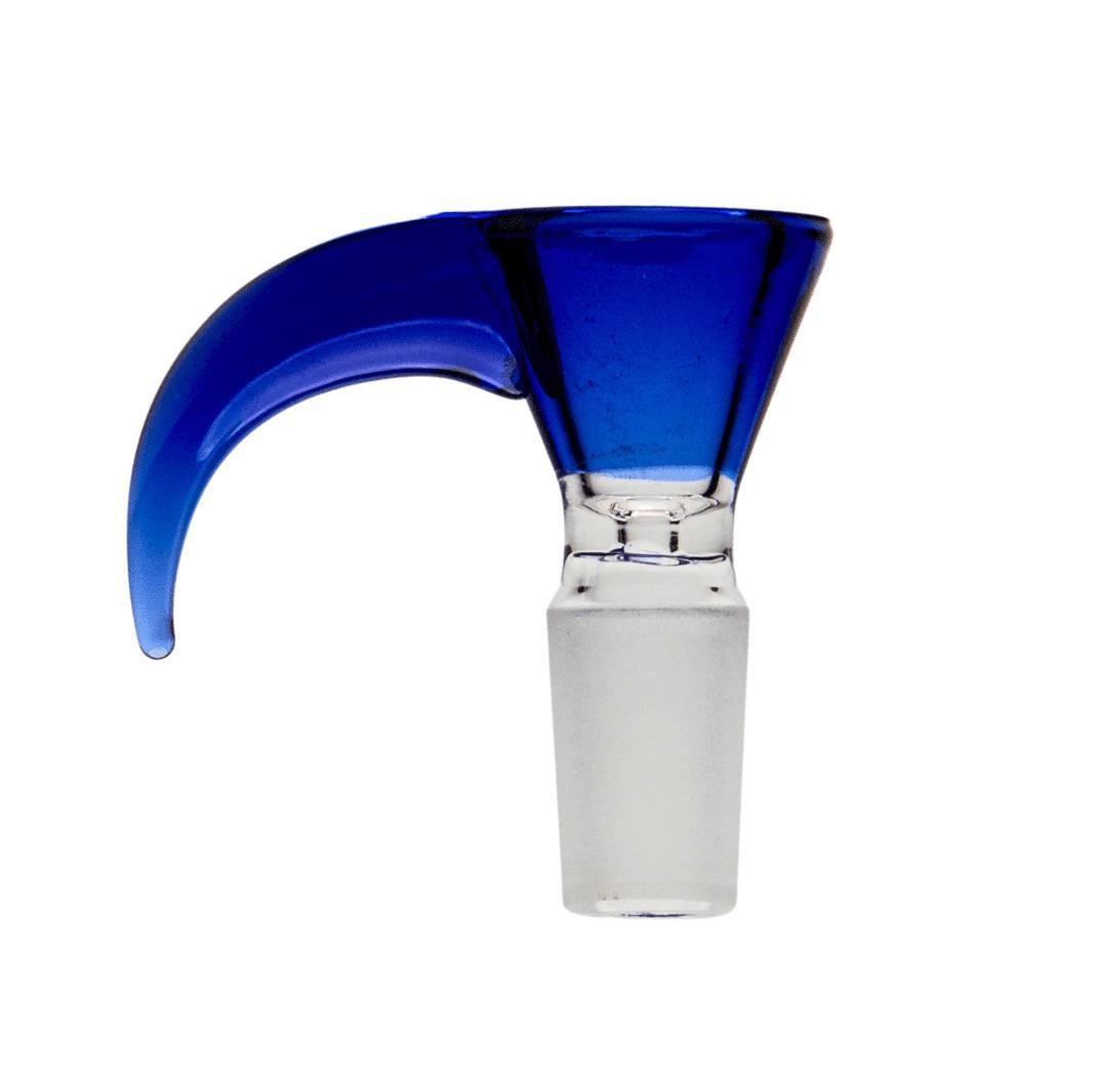 roots glass: 14mm horned bowl/flower slide roots glass: 14mm horned bowl/flower slide