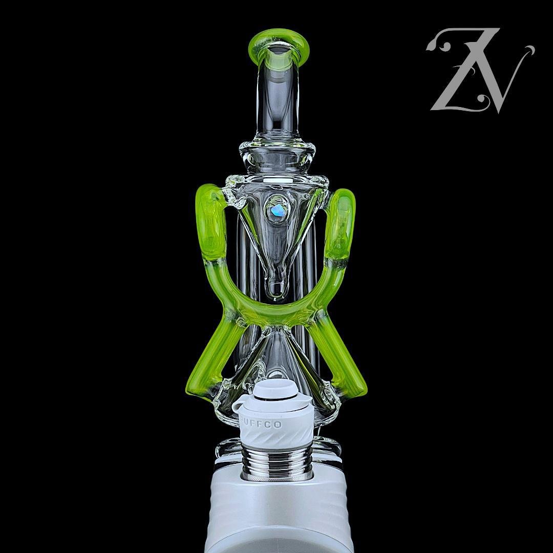 iridescent glass: superior eco donut puffco peak attachment iridescent glass: superior eco donut puffco peak attachment