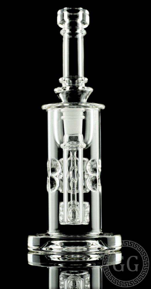 greek glass: 8.5″ clear sft incycler greek glass: 8.5″ clear sft incycler