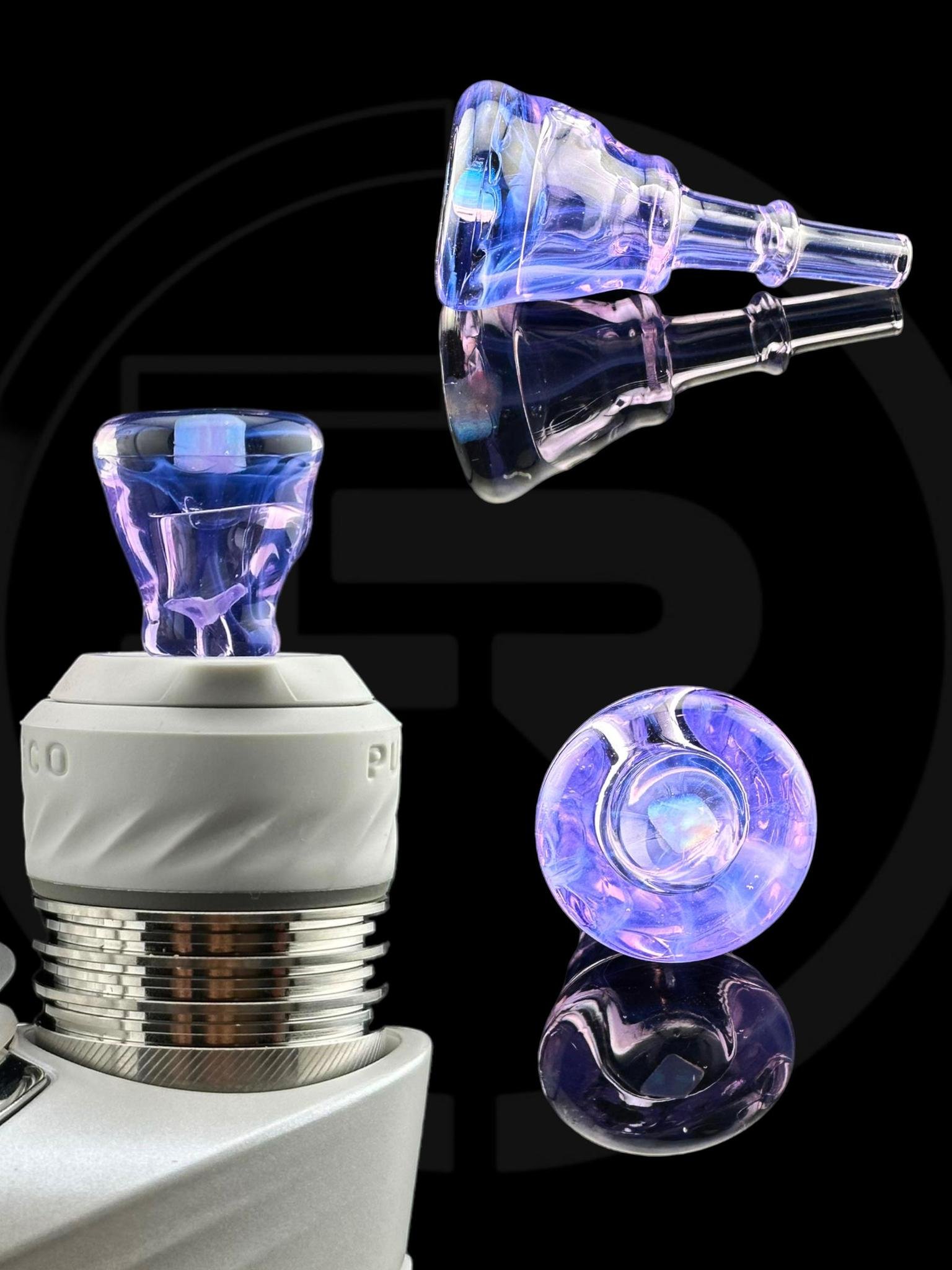 iridescent glass: flat opal 2.0 puffco peak pro 3dxl joystick cap iridescent glass: flat opal 2.0 puffco peak pro 3dxl joystick cap