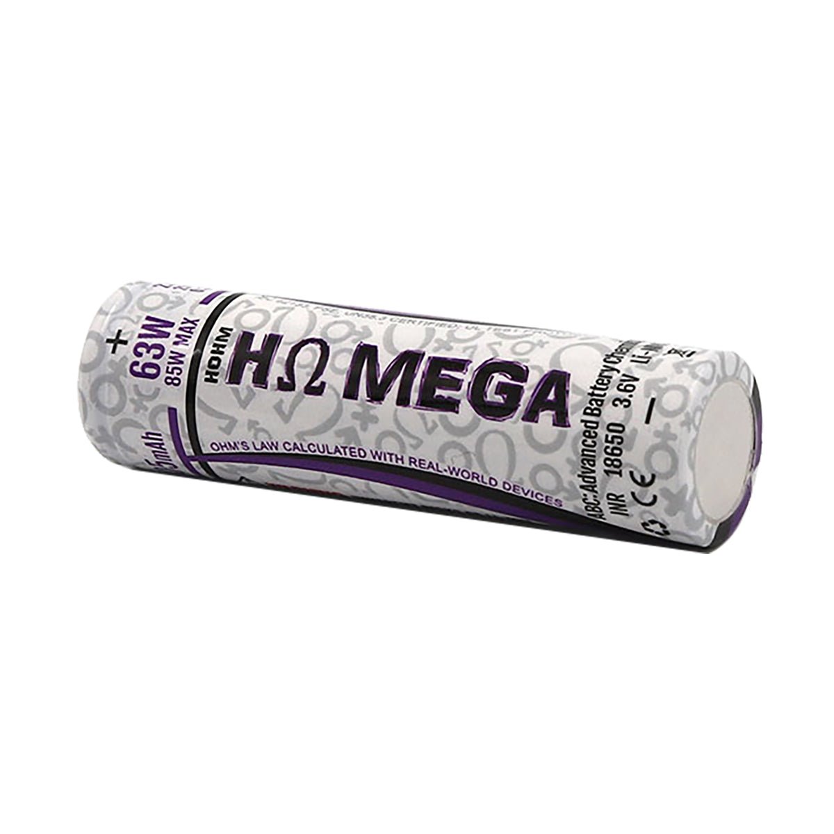 hohm mega 18650 2500mah 22a battery hohm mega 18650 2500mah 22a battery