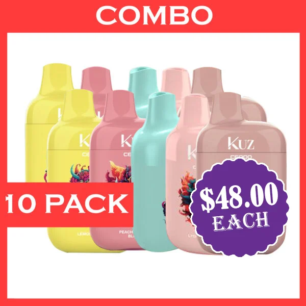 kuz – 6000 puffs – 10 pack