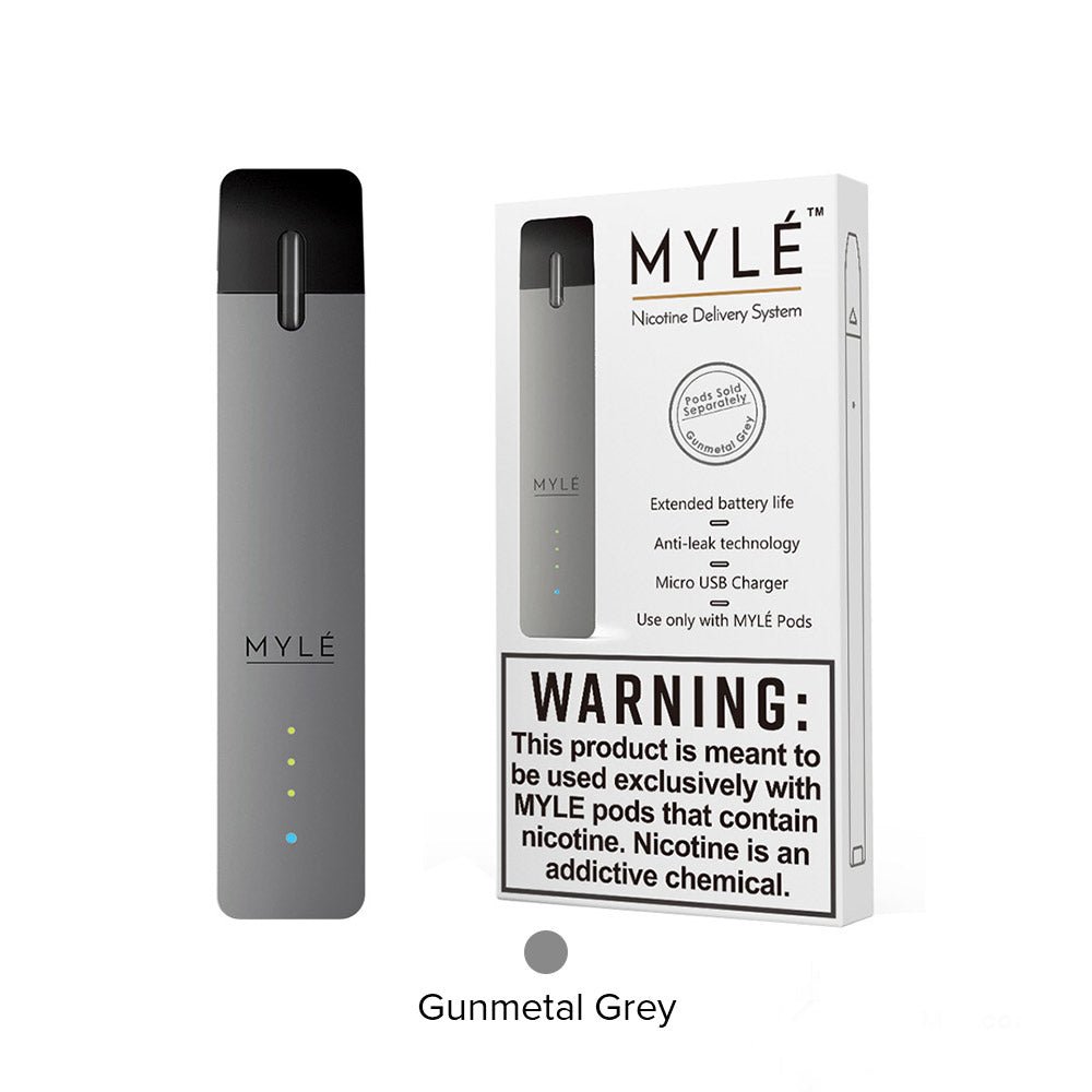 myle all in one pod starter kit 240mah + bonus 4 pack empty refillable cartdridges myle all in one pod starter kit 240mah + bonus 4 pack empty refillable cartdridges