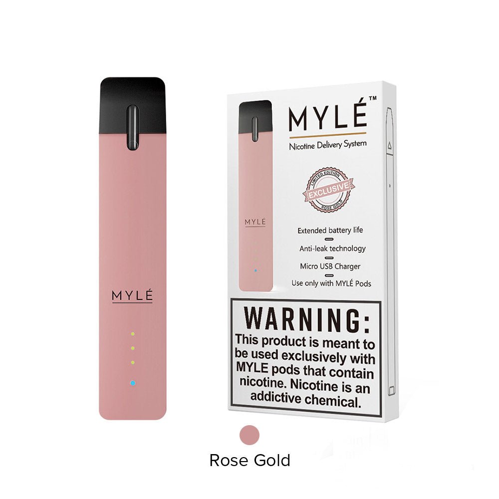 myle all in one pod starter kit 240mah + bonus 4 pack empty refillable cartdridges myle all in one pod starter kit 240mah + bonus 4 pack empty refillable cartdridges