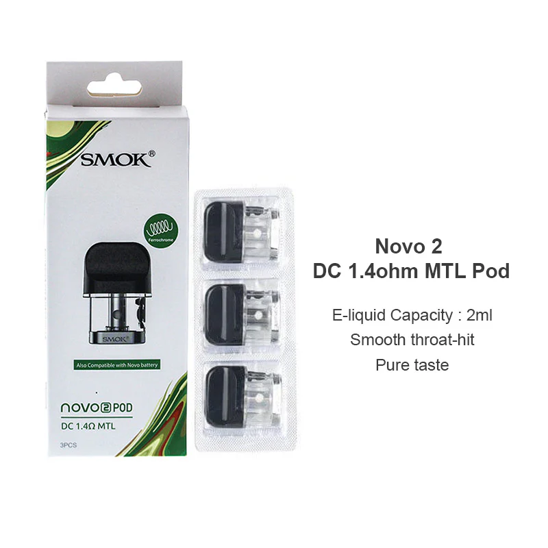 smok novo 2 pod cartridge