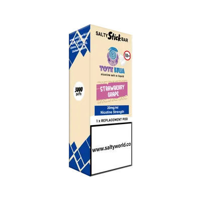 Strawberry Grape - Salty Stick Bar Replacement Pod 11.4mg/mL