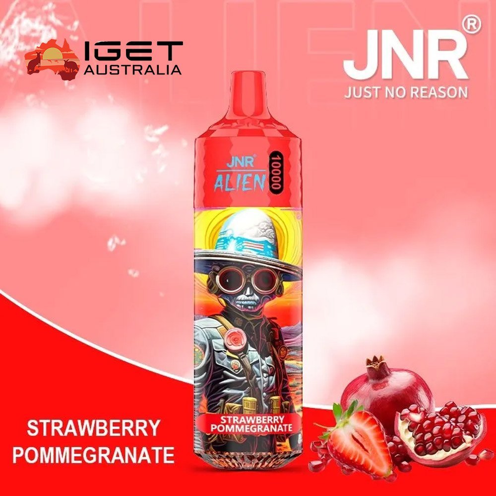 JNR ALIEN STRAWBERRY POMEGRANATE – 10000 PUFFS